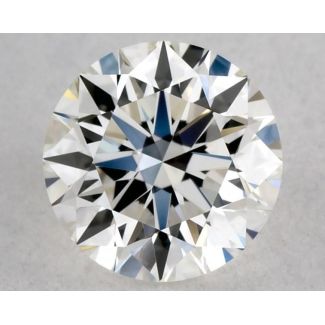 0.4 Carat Round H VVS1 EX GIA Natural Diamond