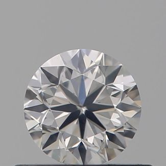 0.40 Carat Round F SI2 VG GIA Natural Diamond