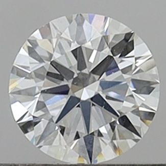 0.4 Carat Round D SI1 EX GIA Natural Diamond