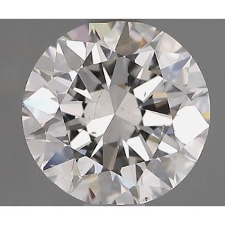 0.9 Carat Round G SI1 EX GIA Natural Diamond