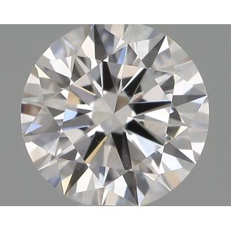 0.5 Carat Round D VS1 EX GIA Natural Diamond