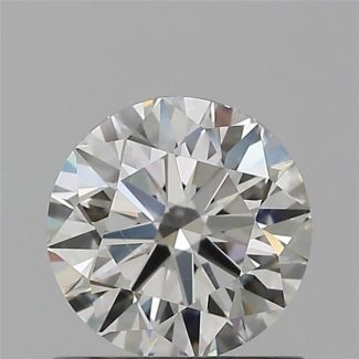 0.70 Carat Round H VS2 EX IGI Natural Diamond