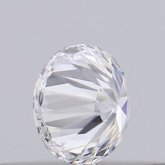 0.18 Carat Round D VS2 EX GIA Natural Diamond