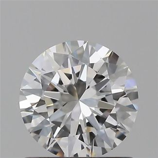 0.80 Carat Round F VVS1 EX GIA Natural Diamond