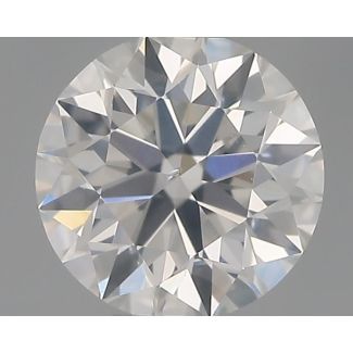 0.32 Carat Round G SI1 EX GIA Natural Diamond