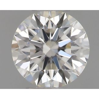 0.31 Carat Round H IF EX IGI Natural Diamond