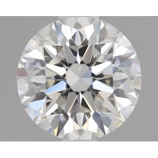 0.7 Carat Round H VS2 EX GIA Natural Diamond