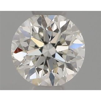 0.30 Carat Round G SI1 VG EX IGI Natural Diamond