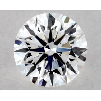 0.5 Carat Round F VVS2 EX VG GIA Natural Diamond