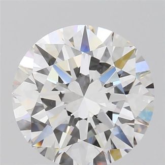 1.72 Carat Round E VVS2 EX GIA Natural Diamond