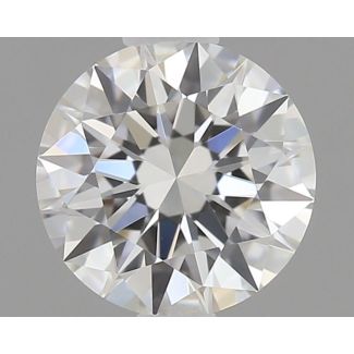 0.52 Carat Round G VS1 EX GIA Natural Diamond