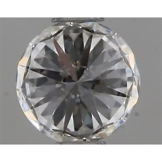 0.51 Carat Round G VVS2 EX IGI Natural Diamond