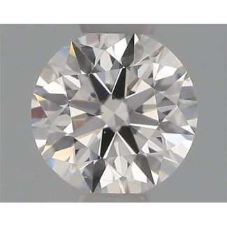 0.30 Carat Round G SI2 EX GIA Natural Diamond