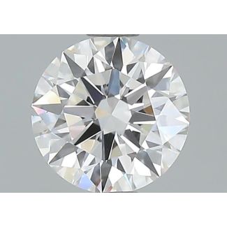 0.91 Carat Round H VS2 EX GIA Natural Diamond