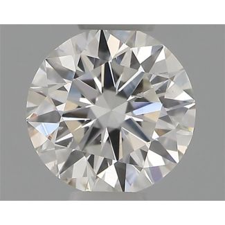 0.30 Carat Round G SI1 EX VG GIA Natural Diamond