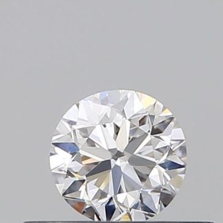 0.3 Carat Round D VVS2 VG EX GIA Natural Diamond