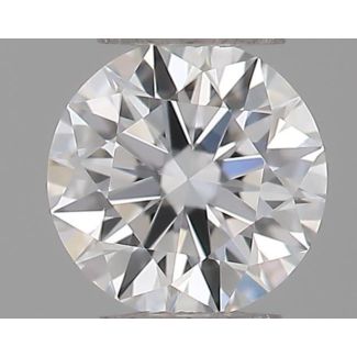 0.21 Carat Round D VVS1 EX GIA Natural Diamond