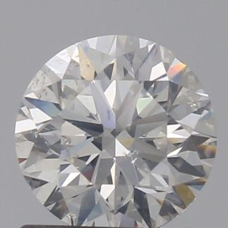 0.80 Carat Round F SI2 VG G GIA Natural Diamond