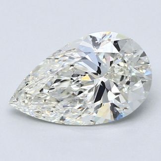 2.02 Carat Pear I SI1 - EX GIA Natural Diamond