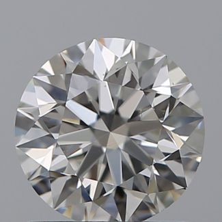 0.90 Carat Round F VS2 EX GIA Natural Diamond