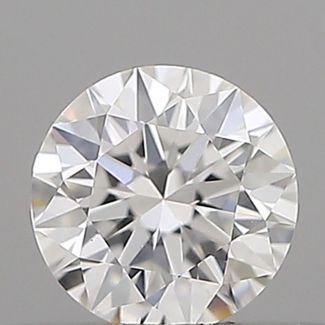 0.24 Carat Round E VVS2 EX VG GIA Natural Diamond