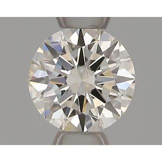 0.30 Carat Round H SI1 EX IGI Natural Diamond