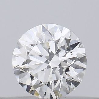 0.18 Carat Round G SI2 EX GIA Natural Diamond