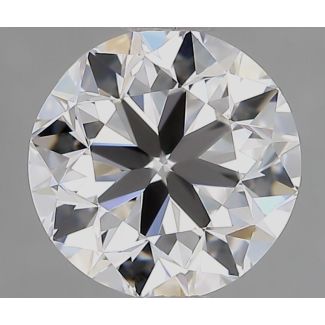 1.5 Carat Round F VVS2 VG GIA Natural Diamond