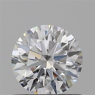 0.63 Carat Round D FL EX GIA Natural Diamond