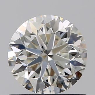 0.73 Carat Round I SI1 VG EX GIA Natural Diamond