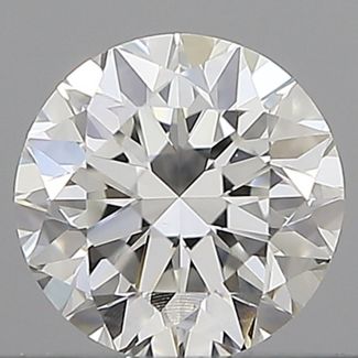 0.5 Carat Round F VVS2 VG GIA Natural Diamond