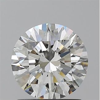 1.31 Carat Round H VS1 EX GIA Natural Diamond