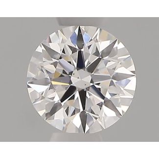 0.32 Carat Round D SI1 EX GIA Natural Diamond