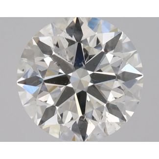 0.7 Carat Round H SI2 EX VG GIA Natural Diamond