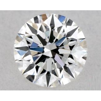 0.34 Carat Round F VS1 VG EX GIA Natural Diamond