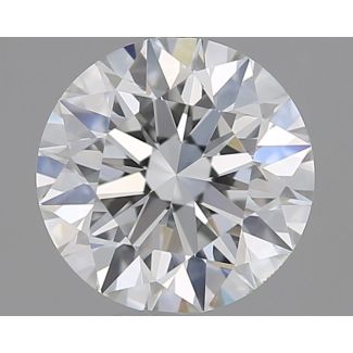 0.6 Carat Round E VS2 EX GIA Natural Diamond