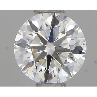 0.5 Carat Round F SI1 VG EX GIA Natural Diamond