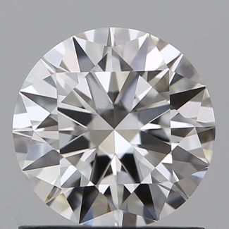 1.01 Carat Round F VVS2 EX GIA Natural Diamond