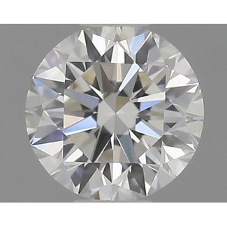 0.3 Carat Round H VVS1 EX GD GIA Natural Diamond