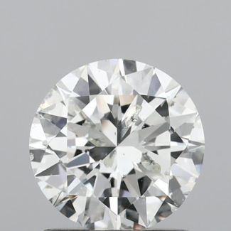 1.0 Carat Round H SI2 VG EX IGI Natural Diamond