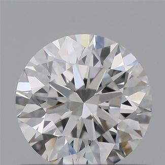 0.55 Carat Round D VVS1 EX GIA Natural Diamond