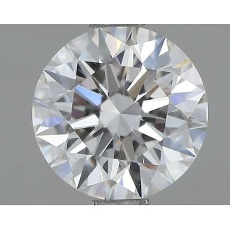 1.08 Carat Round F IF EX GIA Natural Diamond