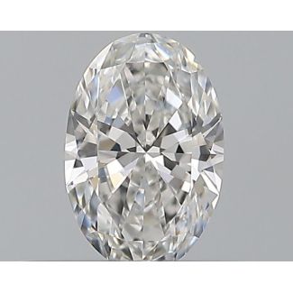 0.31 Carat Oval E VVS1 - EX VG GIA Natural Diamond