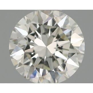 0.5 Carat Round G SI1 EX IGI Natural Diamond