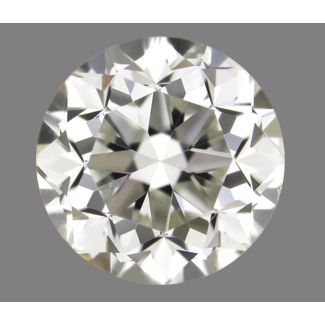 0.50 Carat Round J SI1 GD VG IGI Natural Diamond