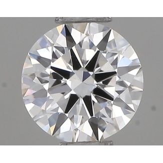 0.40 Carat Round G VS2 VG EX GIA Natural Diamond