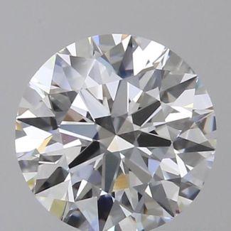 0.52 Carat Round D VS1 EX GIA Natural Diamond