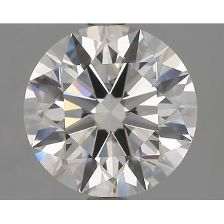 2.52 Carat Round I VVS2 EX GIA Natural Diamond