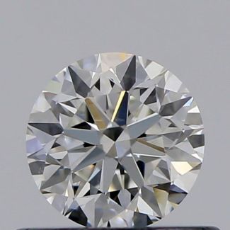 0.45 Carat Round I VS2 VG EX GIA Natural Diamond