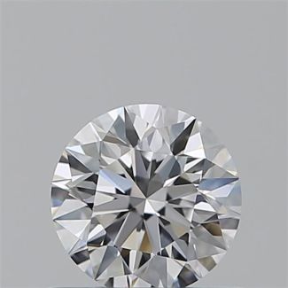 0.5 Carat Round D VVS1 EX GIA Natural Diamond